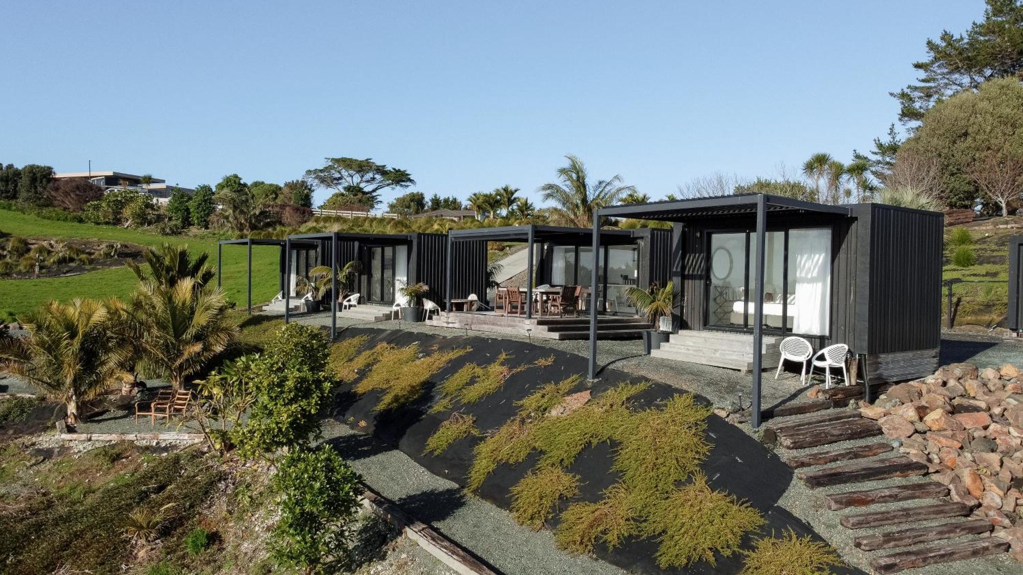 Hotel Aotearoa Surf Eco Pods Te Arai Zewnętrze zdjęcie